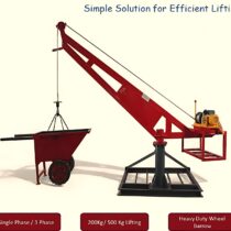 Small Hoists for lifting Weights upto 500 Kgs.